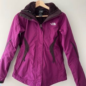 The North Face Fleece lined jacket XS Women
